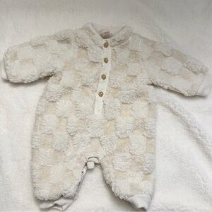 Cat & Jack Fuzzy Onesie